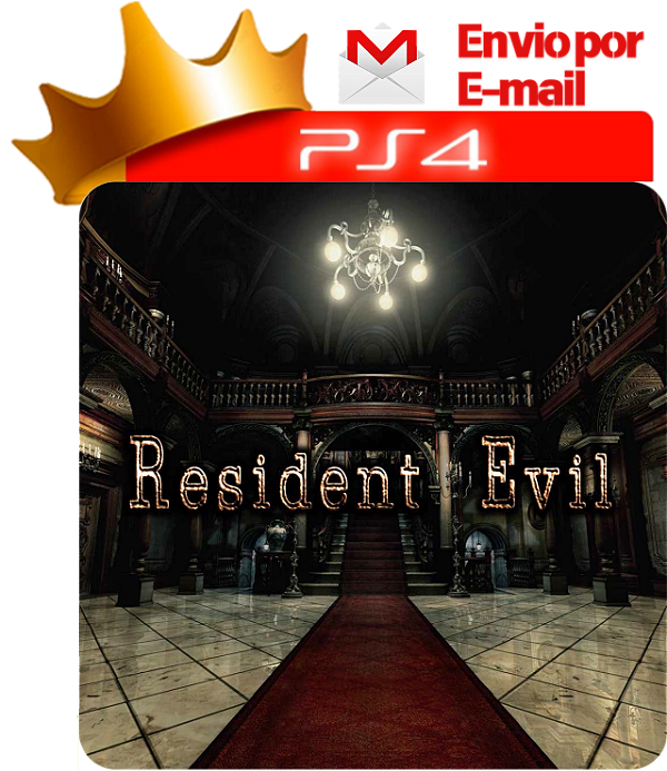 Resident evil 1 hd para ps4 em mídia digital