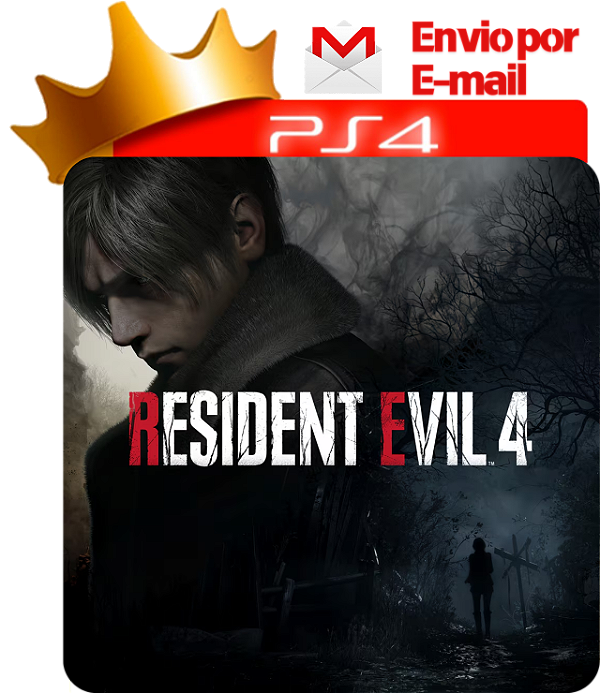 Resident Evil 4 Remake para PS4 em Mídia Digital