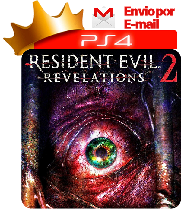 Resident Evil Revelations 2 para ps4 em mídia digital