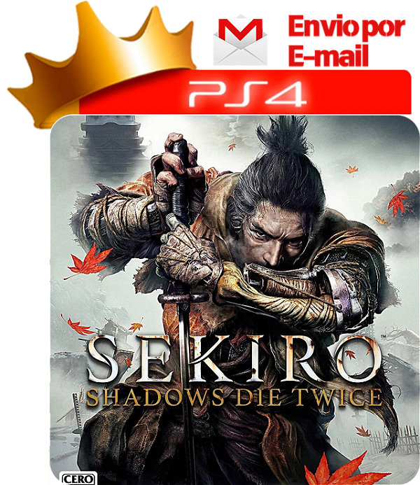 Sekiro para ps4 em mídia digital