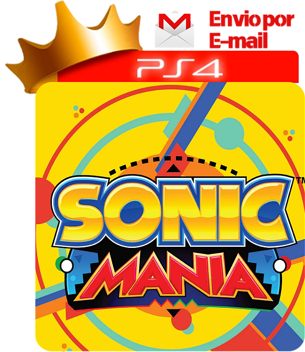 sonic mania para ps4 em mídia digital