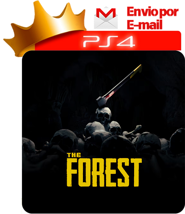 The forest para ps4 em mídia digital