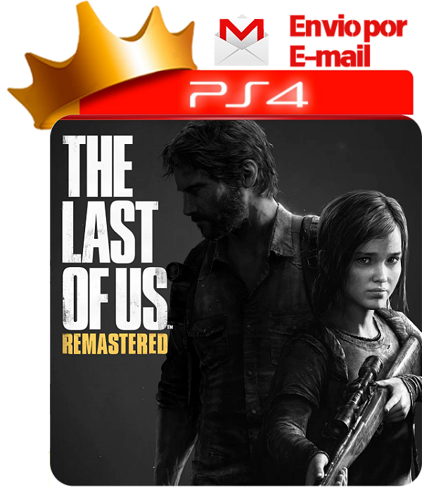 The Last of us remastered para ps4 em mídia digital
