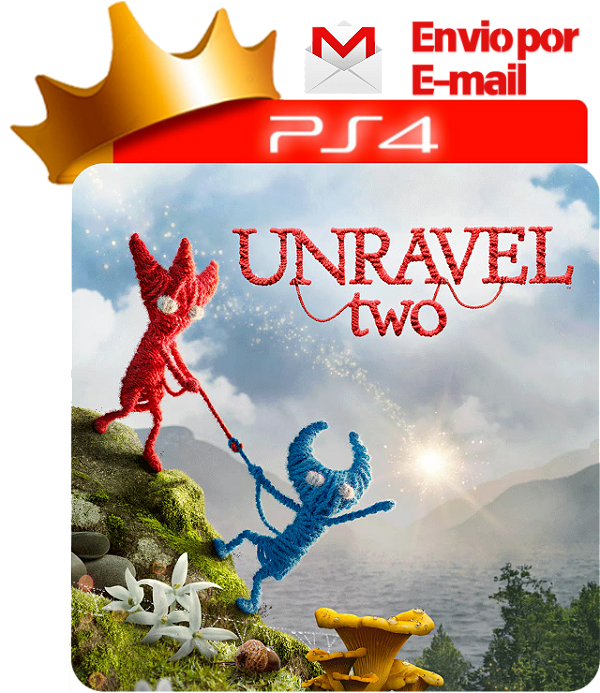 Unravel Two para ps4 em mídia digital