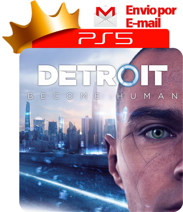 Detroit Become Human para ps5 em mídia digital
