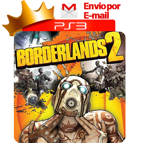 Borderlands 2 para ps3 em mídia digital