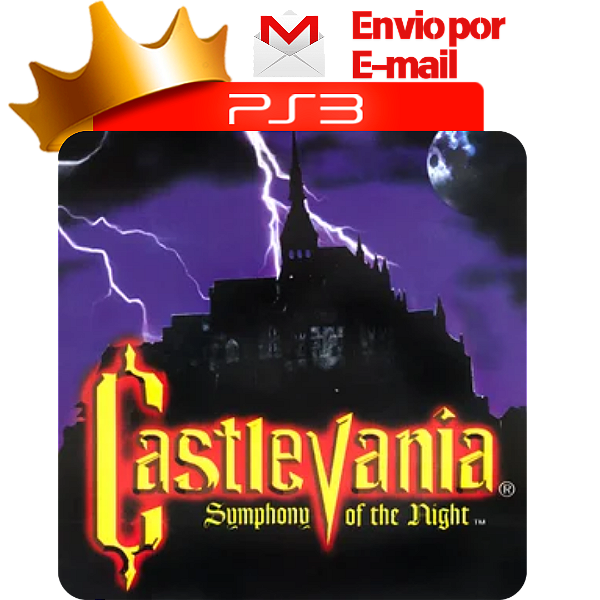 Castlevania Symphony of The Night Classico para ps3 em mídia digital