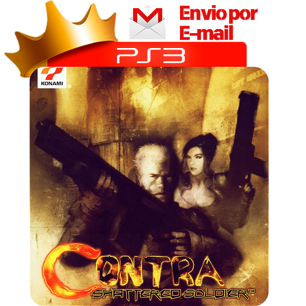 Contra Shattered Soldiers para ps3 em mídia digital