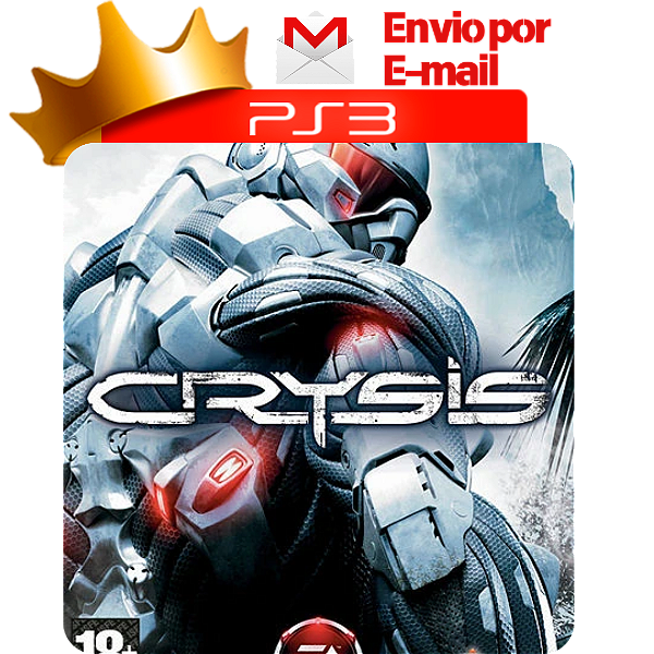 Crysis para ps3 em mídia digital