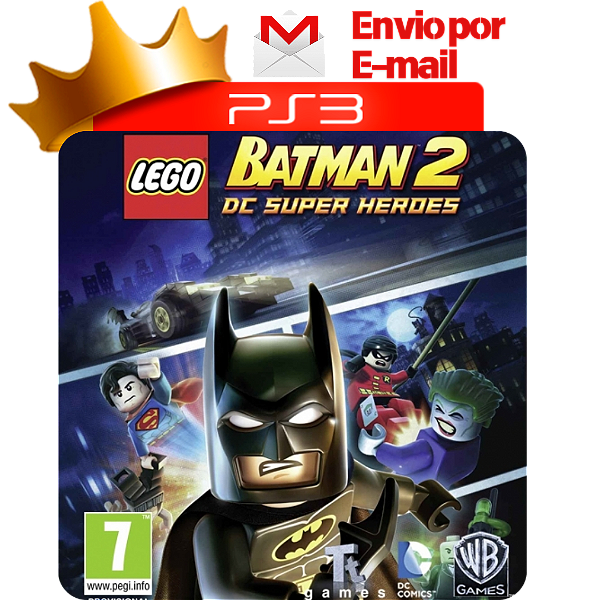 Lego Batman 2 para ps3 em mídia digital