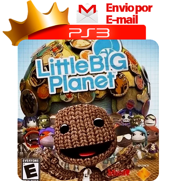 Little Big Planet 1 para ps3 em mídia digital