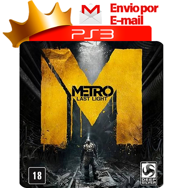 Metro Last Light para PS3 em Mídia Digital
