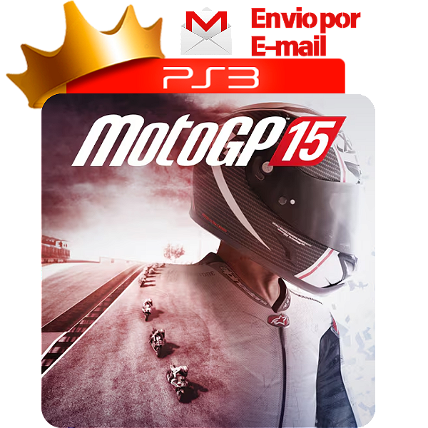 Moto GP 15 para PS3 em Mídia Digital