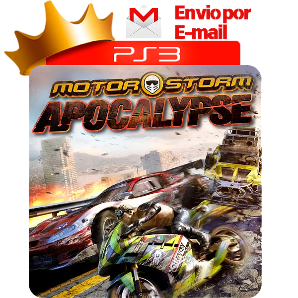 Motor Storm Apocalypse para PS3 em Mídia Digital