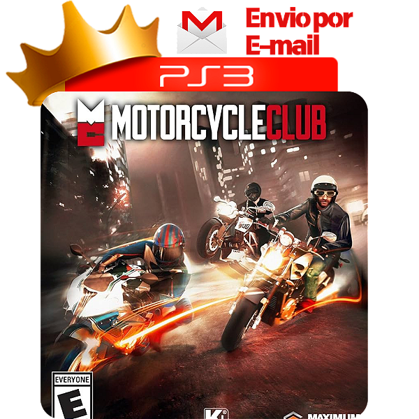 Motorcycle club para PS3 em Mídia Digital
