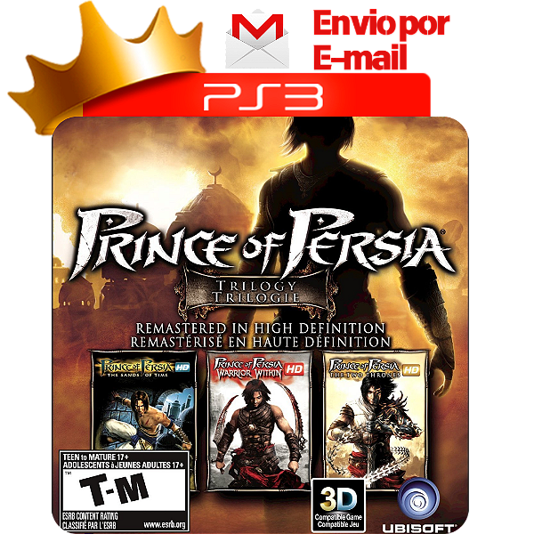 Prince of Persia Trilogy para PS3 em Mídia Digital