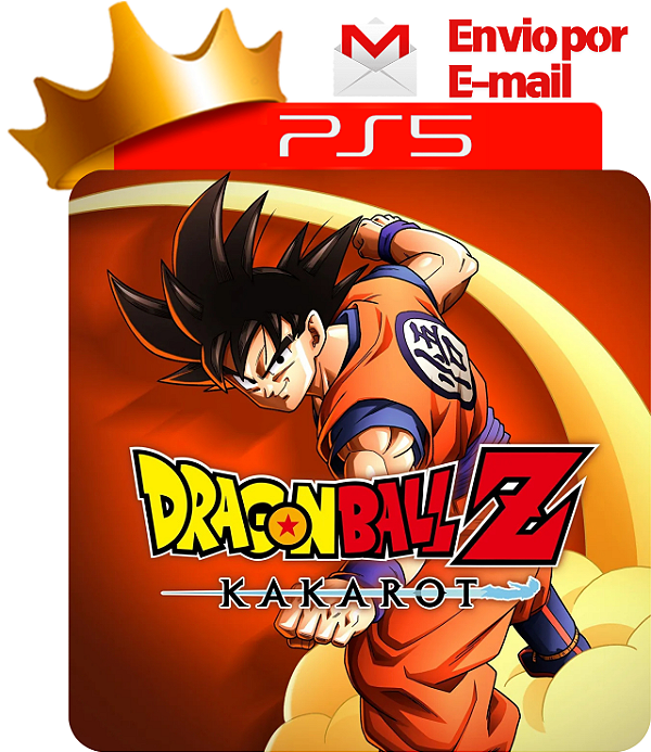 Dragon ball kakarot para ps5 em mídia digital