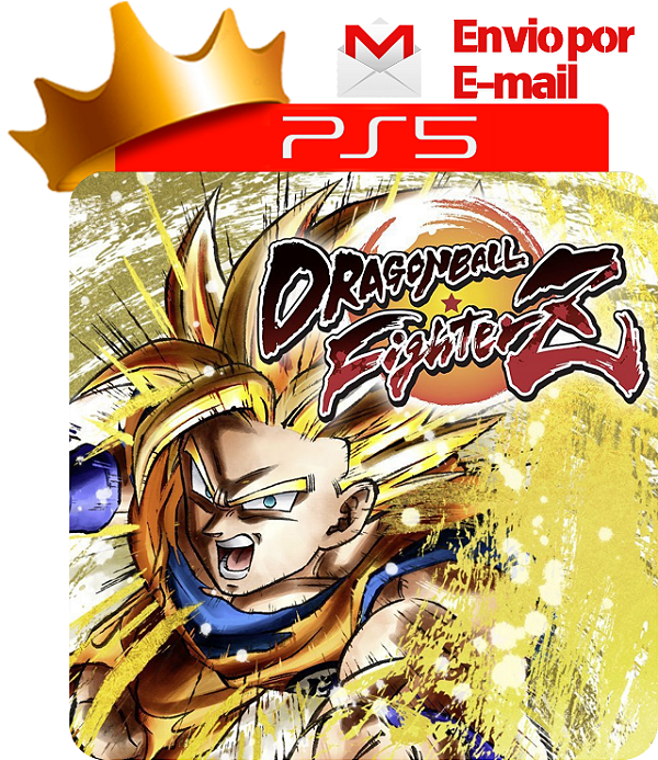 Dragon Ball Fighterz para ps5 em mídia digital
