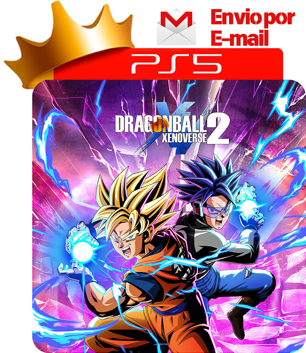 Dragon ball xenoverse 2 para ps5 em mídia digital
