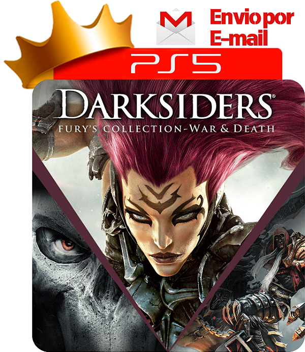 Darksiders Fury Collection para PS5 em Mídia Digital