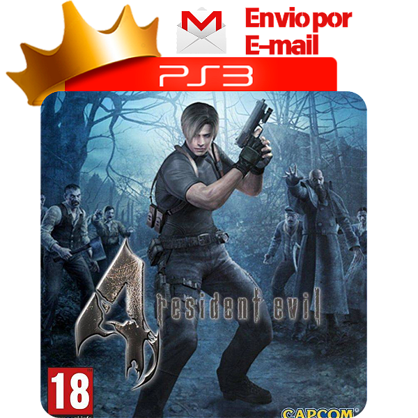 Resident Evil 4 HD para PS3 em Mídia Digital