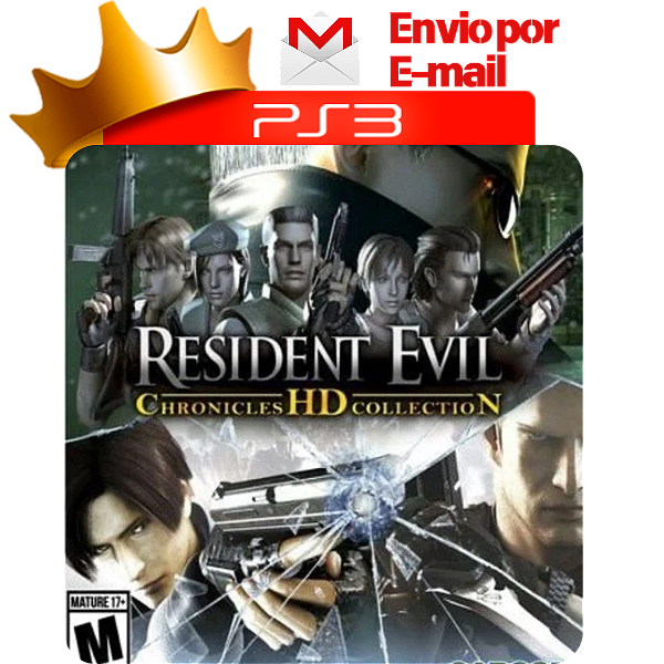 Resident Evil Chronicles HD Collection para PS3 em Mídia Digital