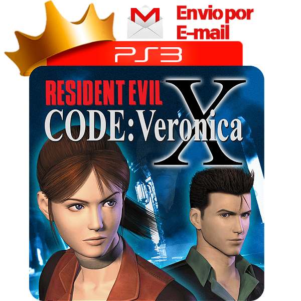 Resident evil code Veronica para PS3 em Mídia Digital