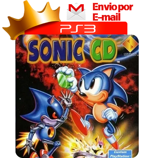 Sonic CD Classico para PS3 em Mídia Digital