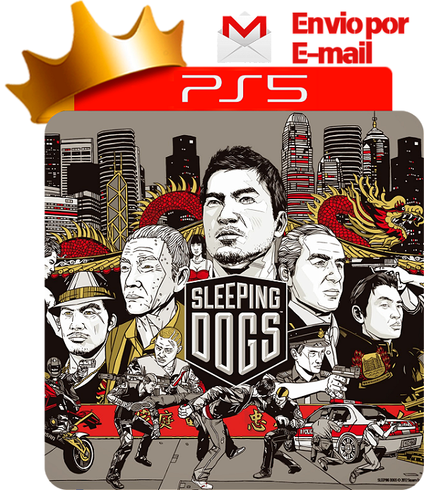 Sleeping Dogs Para PS5 em Mídia Digital