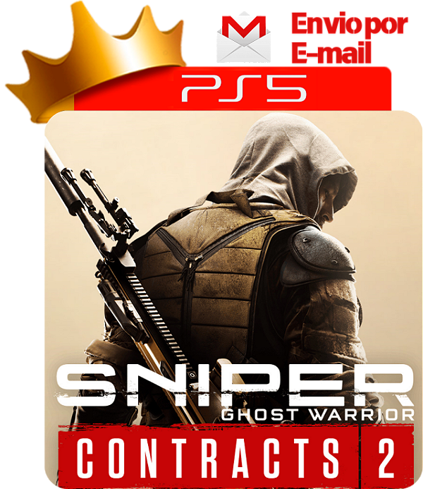 Sniper ghost warrior contracts 2 para ps5 em mídia digital