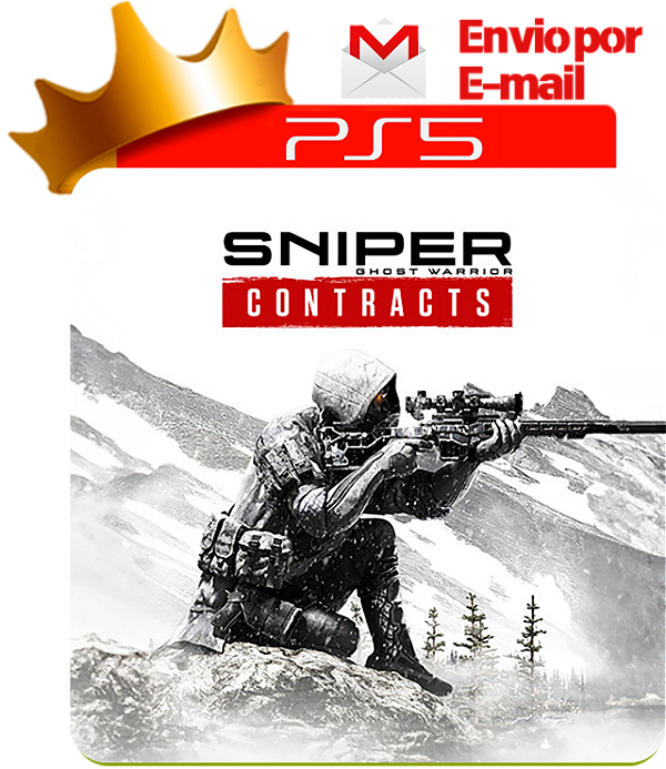 Sniper ghost warrior contracts para ps5 em mídia digital