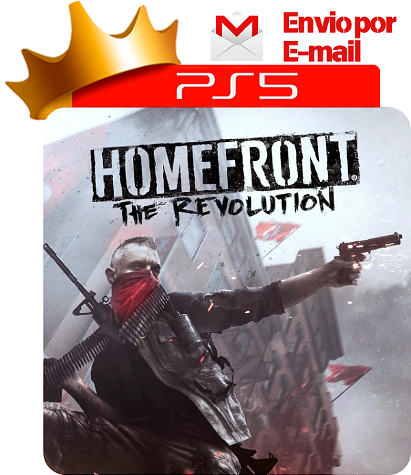 Homefront the Revolution para PS5 em Mídia Digital