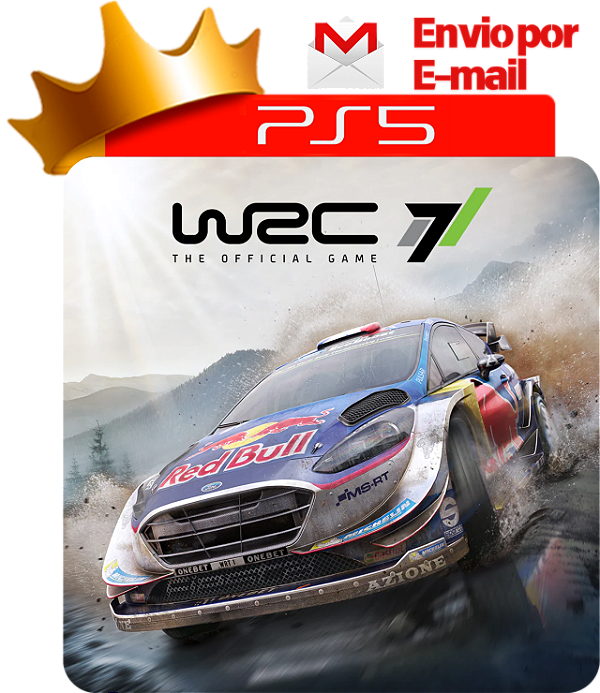 WRC 7 para PS5 em Mídia Digital