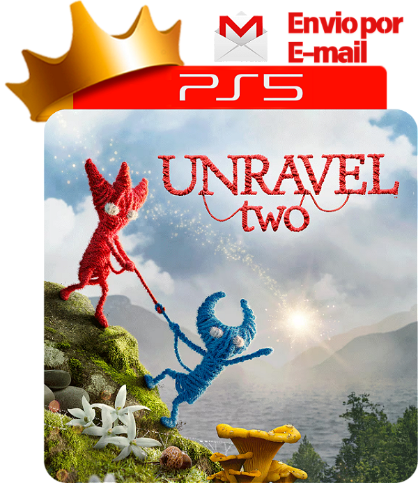 Unravel Two para ps5 em mídia digital