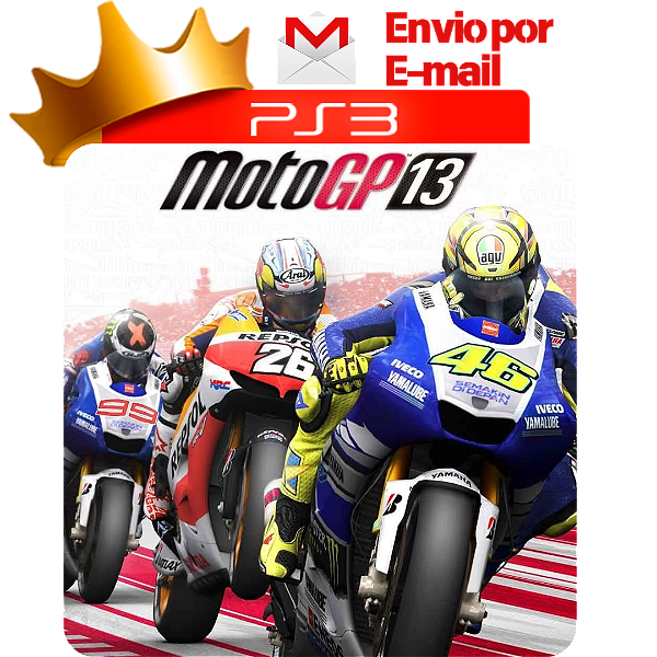 Moto GP 13 para PS3 em Mídia Digital