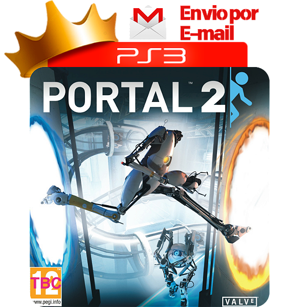 Portal 2 para PS3 em Mídia Digital