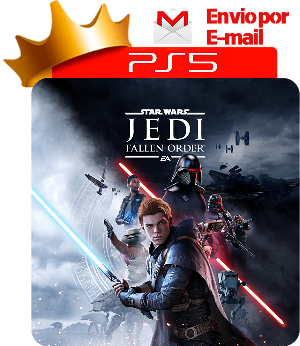 Star Wars Jedi Fallen Order para PS5 em mídia digital