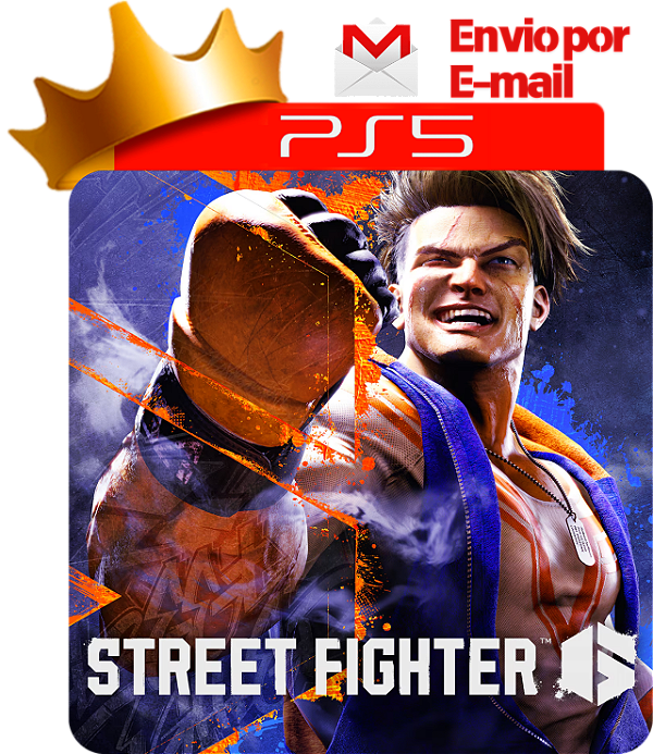Street Fighter 6 Para PS5 em Mídia Digital