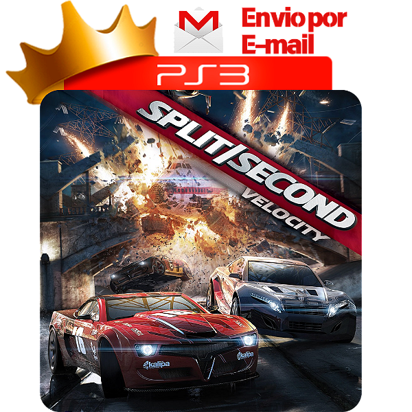 Split Second para PS3 em Mídia Digital