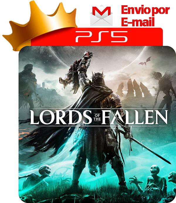 Lords of the Fallen para ps5 em mídia digital