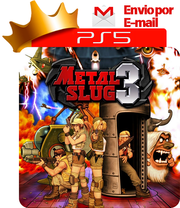 Metal Slug 3 para PS5 em Mídia Digital