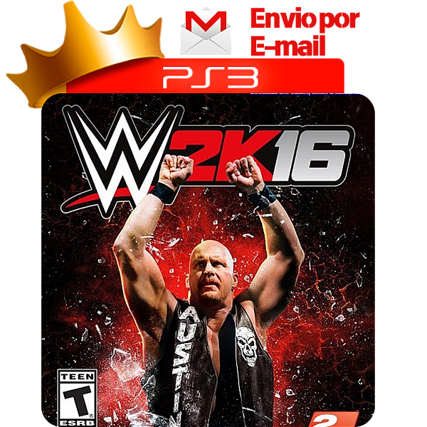 WWE 2k16 para PS3 em Mídia Digital