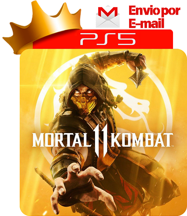 Mortal kombat 11 para ps5 em mídia digital