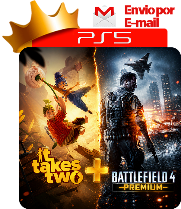 It Takes Two + Battlefield 4 Premium PS5