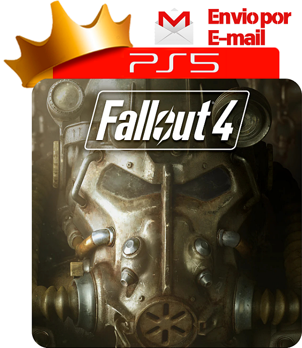Fallout 4 para ps5 em mídia digital
