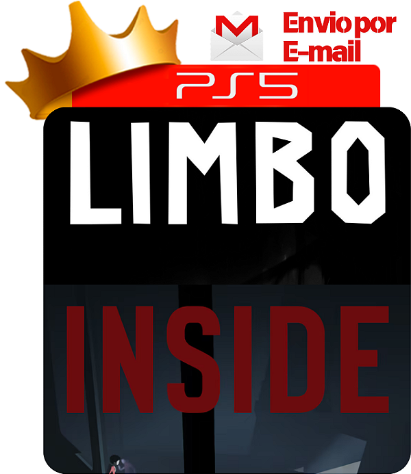 Limbo + Inside para ps5 em mídia digital
