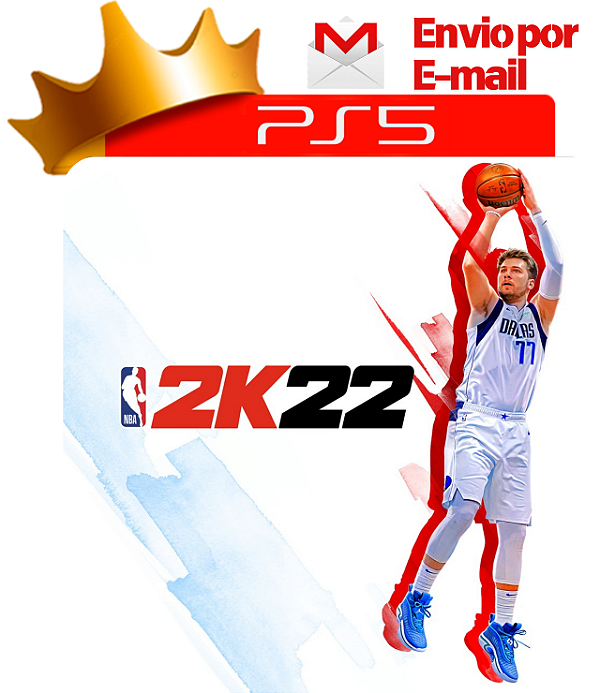 Nba 2k22 para ps5 em mídia digital