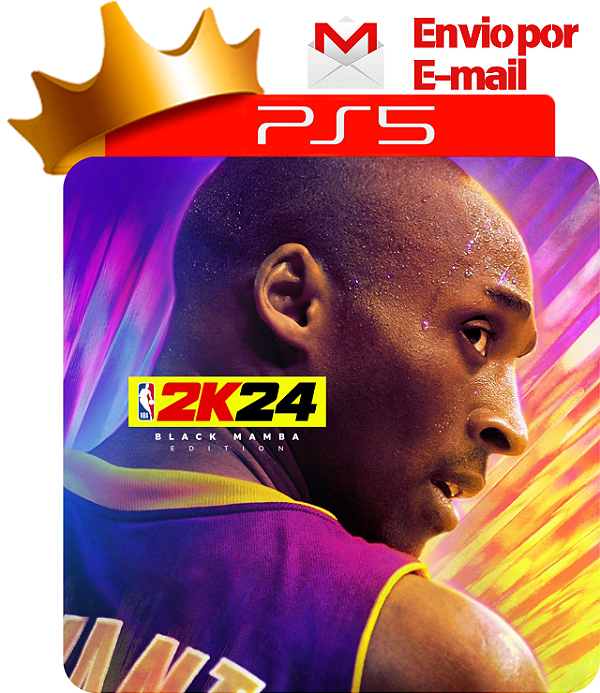 Nba 2k24 para ps5 em mídia digital