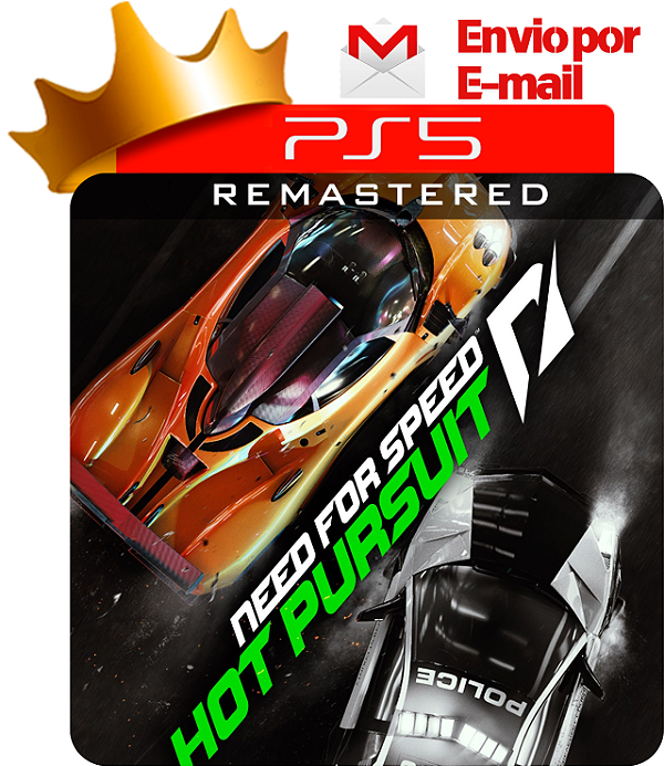 Need For Speed Hot Pursuit Remastered para PS5 em Mídia Digital