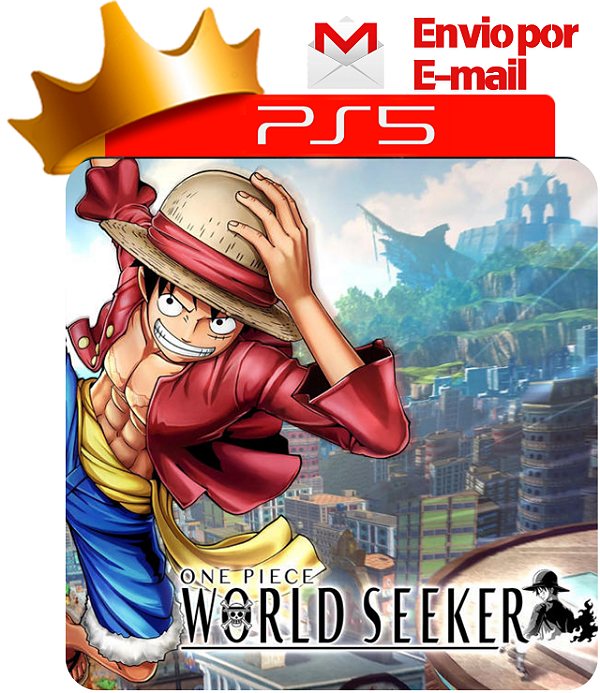 One piece world seeker para ps5 em mídia digital